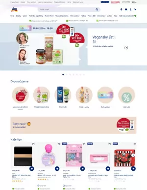 akční leták dm drogerie 10.1.2024-16.1.2024