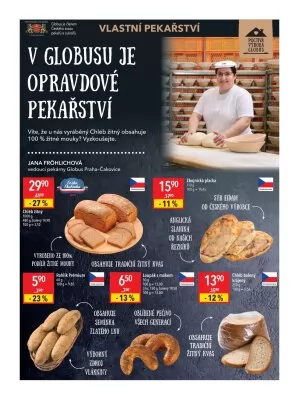 akční leták Globus 10.1.2024-16.1.2024