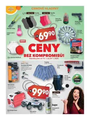 akční leták Globus 10.1.2024-16.1.2024
