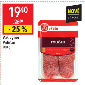 Salám Poličan Váš Výběr