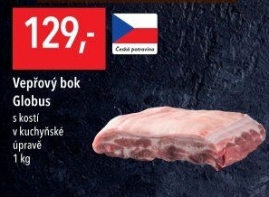 Vepřový bok s kostí Globus