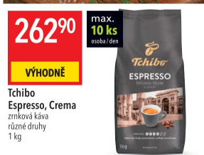 Zrnková káva Tchibo Espresso Milano style