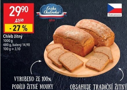 Chléb žitný