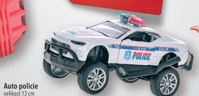 Dětské policejní auto