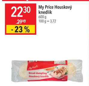 Knedlík houskový My Price
