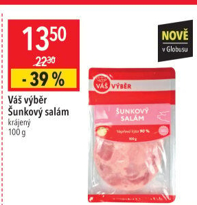 Salám šunkový Váš Výběr