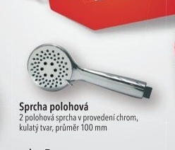 Sprchová hlavice