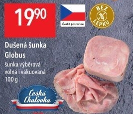 Šunka dušená výběrová Globus