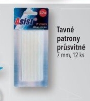 Tyčinky do tavné pistole Asist