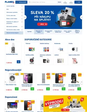 akční leták Planeo Elektro 10.1.2024-16.1.2024