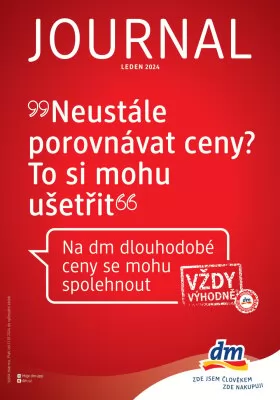 akční leták dm drogerie 11.1.2024-7.2.2024