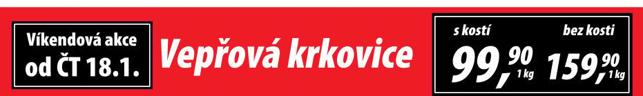 Vepřová krkovice s kostí