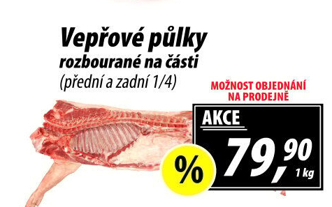 Vepřová půlka