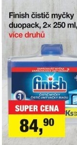 Čistič myčky Finish