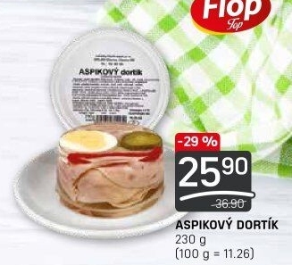 Aspikový dort