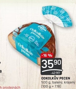 Chléb Odkolkův pecen Odkolek
