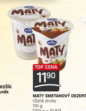 Dezert Olmíci Maty Olma