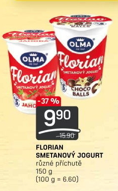 Jogurt smetanový Florian Olma