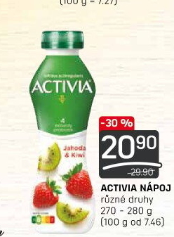 Jogurtový nápoj Activia Danone