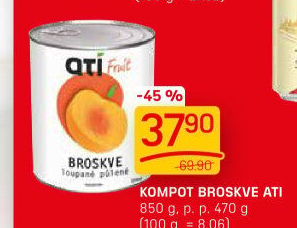 Kompot broskve Ati
