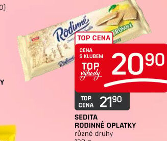 Oplatky Rodinné Sedita