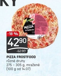 Pizza mražená Frostfood