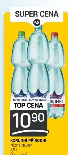 Přírodní voda Korunní