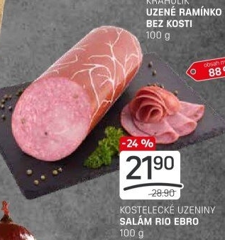 Salám Rio Ebro Kostelecké uzeniny