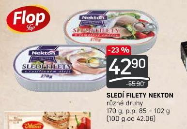 Sleď filety Nekton