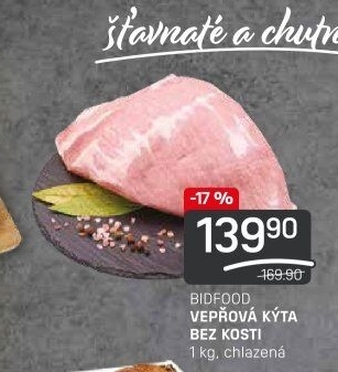 Vepřová kýta bez kosti