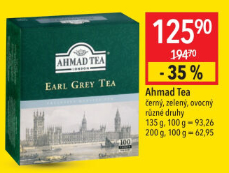 Čaj černý Ahmad Tea