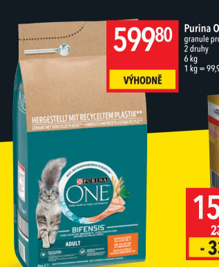 Granule pro kočky One Purina