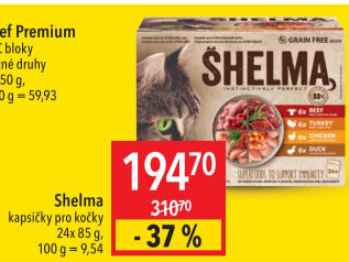 Kapsičky pro kočky Shelma