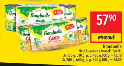 Kukuřice sterilovaná Gold Bonduelle