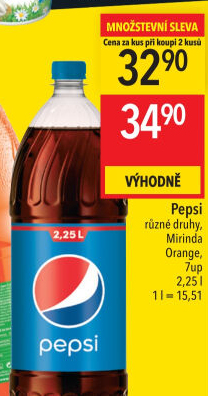 Limonáda Pepsi
