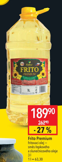 Olej fritovací Premium Frito Fabio