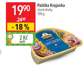 Paštika lahůdková Krajanka