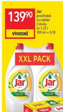 Prostředek na nádobí Jar