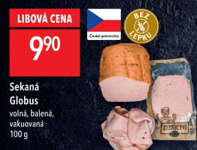 Sekaná masová Globus