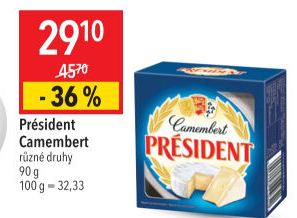 Sýr Camembert Président