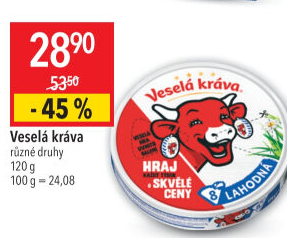 Sýr tavený Veselá kráva