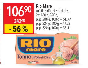 Tuňák Rio Mare