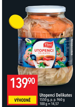 Utopenci delikates Viva