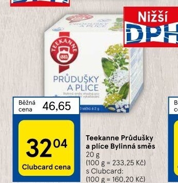 Čaj bylinný Funkční Teekanne