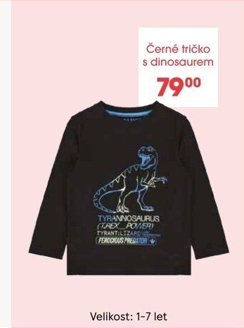 Chlapecké tričko s dlouhým rukávem