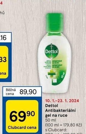 Gel antibakteriální Dettol