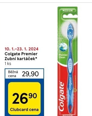 Kartáček na zuby Premier Clean Colgate