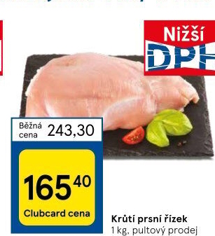 Krůtí prsní řízky