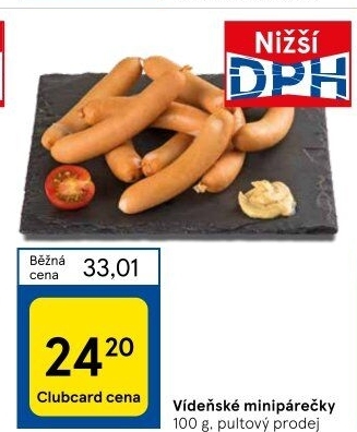 Minipárečky vídeňské