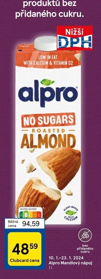 Nápoj mandlový Alpro Soya